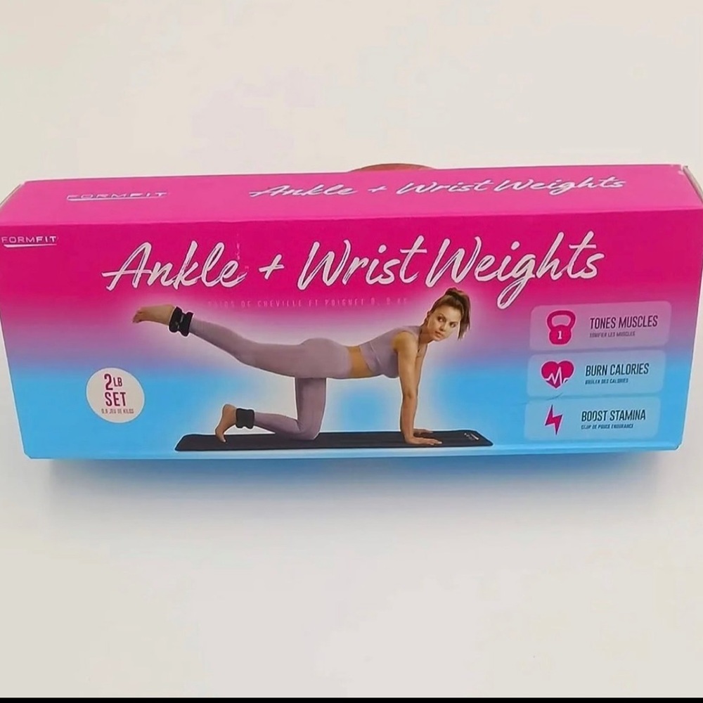 Formfit Ankle + Wrist Weights 2 LB Set NIB